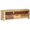 vidaXL TV Cabinet 119x30x41 cm Solid Reclaimed Wood