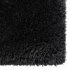 vidaXL High Pile Shaggy Rug Black 100x200 cm 50 mm