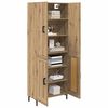 vidaXL Highboard Artisan Oak 69.5 x 34 x 180 cm Engineered Wood