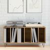 vidaXL Record Cabinet Artisan oak 100 x 38 x 48 cm Engineered Wood