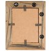 vidaXL Photo Frames 2 pcs 23x28 cm Solid Reclaimed Wood and Glass