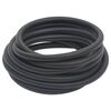 vidaXL Hybrid Air Hose Black 0.6" 5 m Rubber and PVC