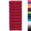 vidaXL Premium Wash Towels SOLUND 10 pcs Red 30x30 cm 600 gsm