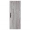 vidaXL Highboard Grey Sonoma 34.5x34x180 cm Engineered Wood
