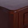 vidaXL Bedside Cabinet Classical Brown 60x30x60 cm Solid Mahogany