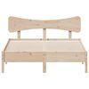 vidaXL Bed Frame without Mattress 120x200 cm Solid Wood Pine
