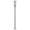 vidaXL Outdoor Floor Lamp Silver 100 cm Stainless Steel