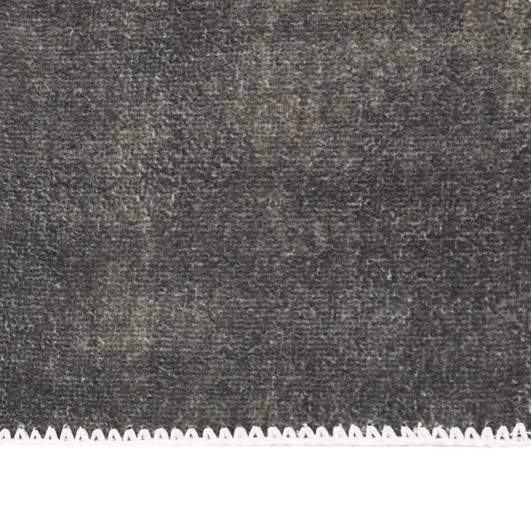vidaXL Rug Washable Foldable Taupe 200x300 cm Polyester