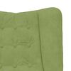 vidaXL Armchair Light Green 63 x 67 x 94 cm Velvet