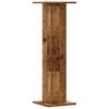 vidaXL Plant Stands 2 pcs Old Wood 30x30x95 cm Engineered Wood