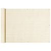 vidaXL Balcony Screen Cream 75x300 cm HDPE