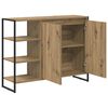 vidaXL Side Cabinet Artisian Oak 96.5 x 30 x 75 cm Engineered Wood