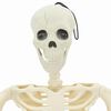 vidaXL Halloween Skeleton 2 pcs White 85 cm PVC