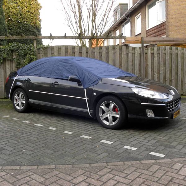Carpoint Car Top Cover Polyester M 248x160x33cm Blue