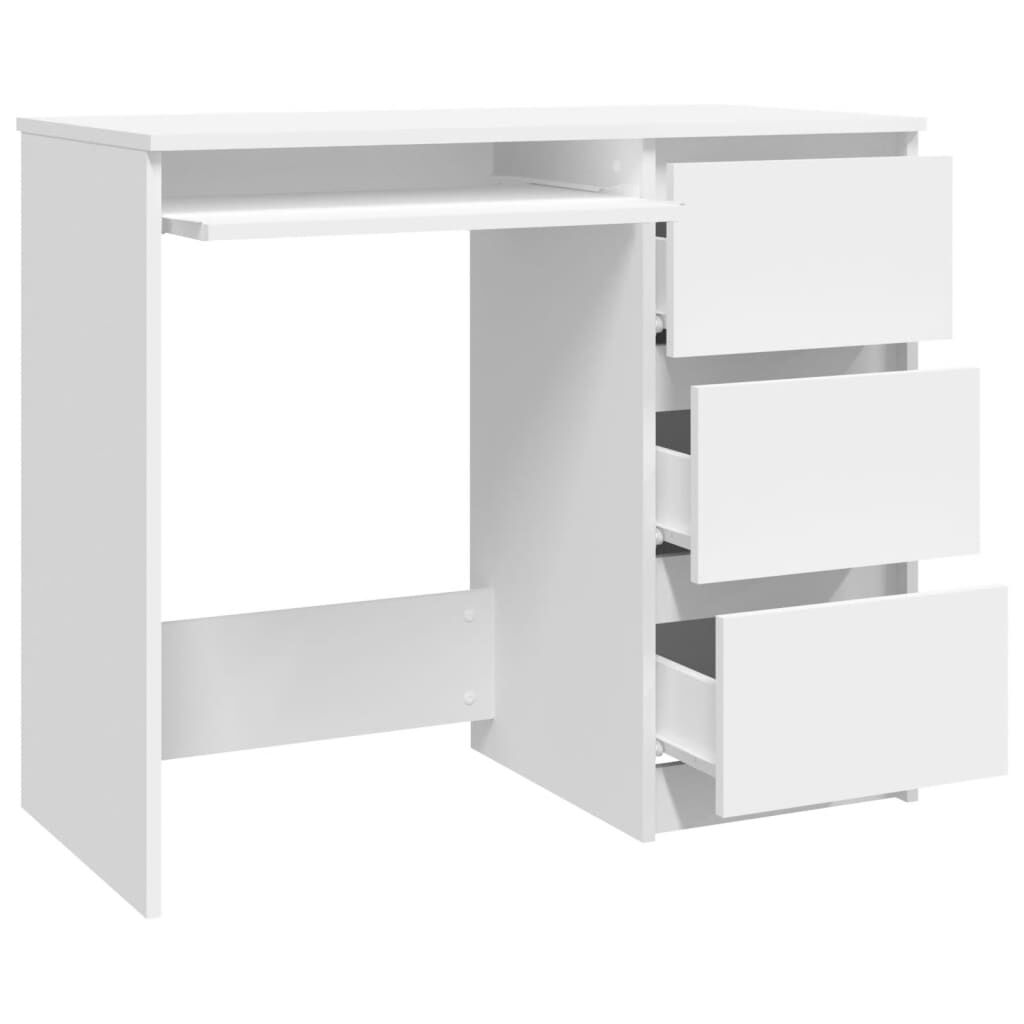 Vidaxl desk white cheap