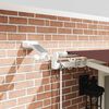 vidaXL Automatic Retractable Awning with LED Brown 500x300 cm