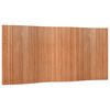 vidaXL Room Divider Natural Width 400 cm Height 165 cm Bamboo