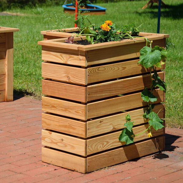 dobar Corner Raised Bed Natural