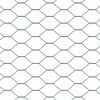 vidaXL Hexagon Fence Green 0.4 x 10 m Steel