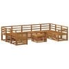 vidaXL Sofa Sets Solid Acacia Wood