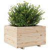 vidaXL Garden Planter 80x80x49.5 cm Solid Wood Pine