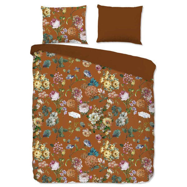 Good Morning Duvet Cover SHINSHOU 200x200 cm Terra Brown