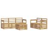 vidaXL Sofa Sets Solid Acacia Wood