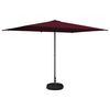 vidaXL Garden Parasol with Base 200 x 300 cm Polyester Rectangular