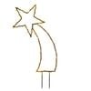 vidaXL Christmas Light Decoration with Spikes Meteor 80 LEDs 62 cm
