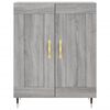 vidaXL Sideboard Grey Sonoma 69.5x34x90 cm Engineered Wood