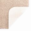 vidaXL Anti-slip Bath Mat Cream 50 x 80 cm PP