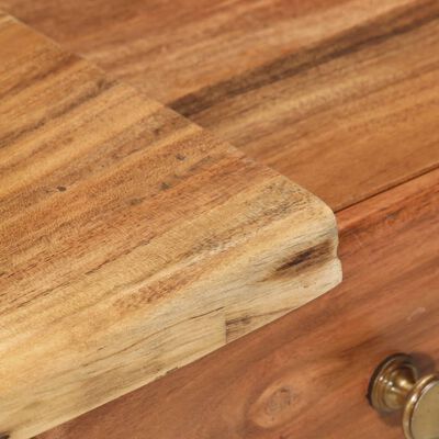 vidaXL Bedside Table Solid Acacia Wood 45x32x55 cm