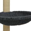 vidaXL Cat Tree with Sisal Scratching Post Dark Grey 74 cm