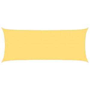 vidaXL Sunshade Sail 160 g/m&sup2; Beige 2x4.5 m HDPE