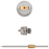 vidaXL HVLP Spray Gun Nozzle 1.4 mm Nozzle Silver Stainless Steel