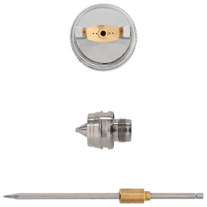 vidaXL HVLP Spray Gun Nozzle 1.4 mm Nozzle Silver Stainless Steel