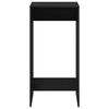 vidaXL Bar Table Black Oak 51 x 50 x 103.5 cm Engineered Wood