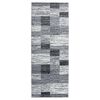 vidaXL Runner Rug BCF Grey 80x200 cm