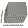 vidaXL Pool Ground Mat 12 pcs Grey 4.32 m&sup2; EVA Foam