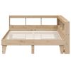 vidaXL Bookcase Bed without Mattress 160x200cm Solid Wood Pine