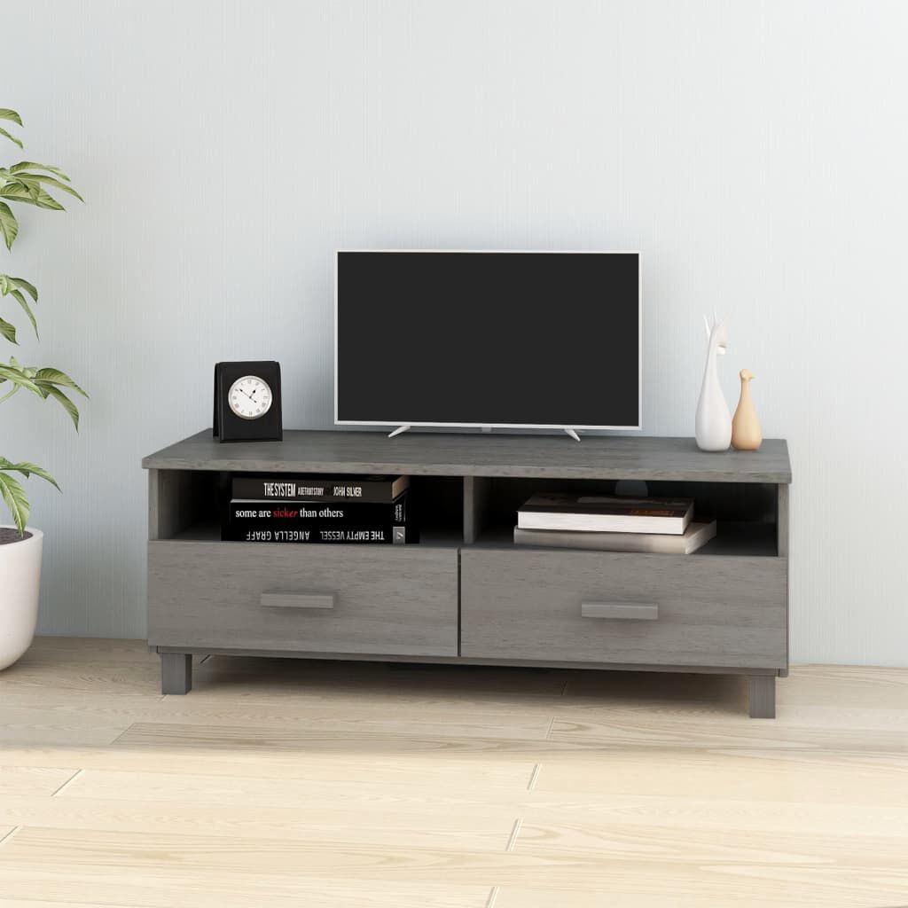 Light gray tv shop console