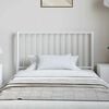 vidaXL Metal Replace Headboard White 100 cm