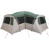 vidaXL Family Tent with Roof Green and White 745 x 700 x 217 cm