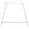 vidaXL Dining Table Legs A-Shaped 2 pcs White 90x(72-73) cm Steel