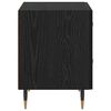 vidaXL Bedside Cabinet Black Oak 40 x 35 x 47.5 cm Engineered Wood