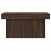 vidaXL Coffee Table Brown Oak 80x55x40 cm Engineered Wood