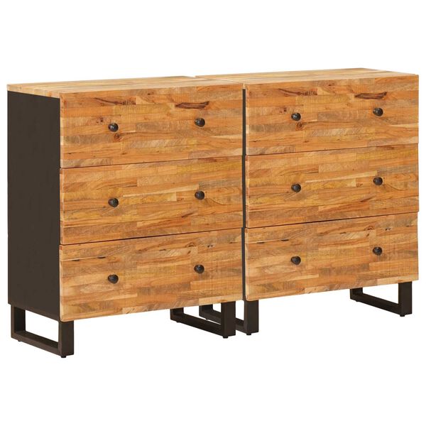vidaXL Sideboard Brown Solid Mango Wood