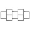 vidaXL Wall Shelf Grey Sonoma 159x18x65 cm Engineered Wood