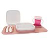 DERYAN Kids Placemat Quuby Silicone Rose