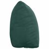 vidaXL Back Pillow Dark Green 45 x 20 x 35 cm Corduroy Fabric